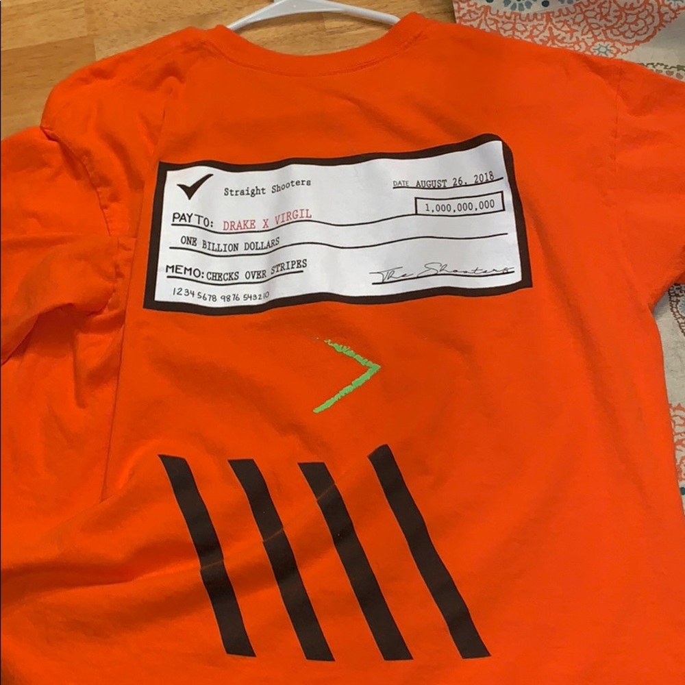 Drake x Virgil Abloh Straight Shooters MERCH